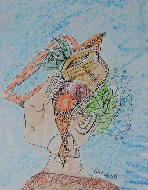 Krzysztof Bobrowski - Pandemic drawing 6