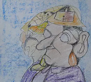 Krzysztof Bobrowski - A drawing from the time of the pandemic 7