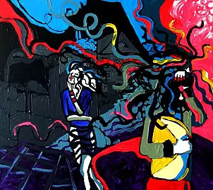   - The rhythm of the city-yellow clutch