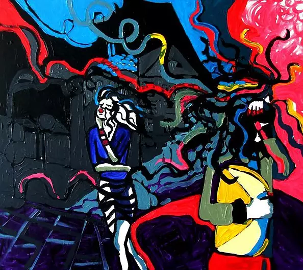 Justyna Sołowiej - The rhythm of the city-yellow clutch