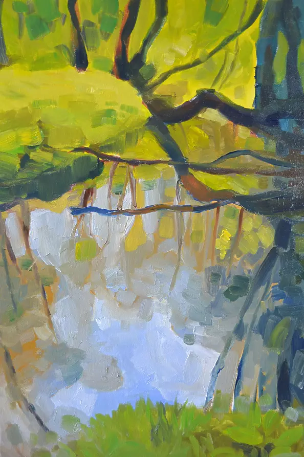 Lila Nacht - River in summer