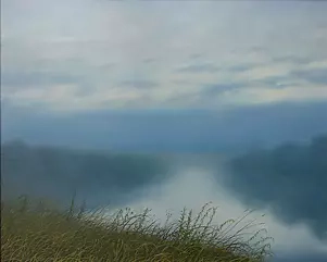   - The Wieprz River in the fog