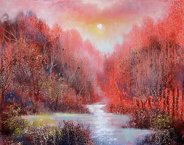 Włodzimierz Draczyński - River in the mountains