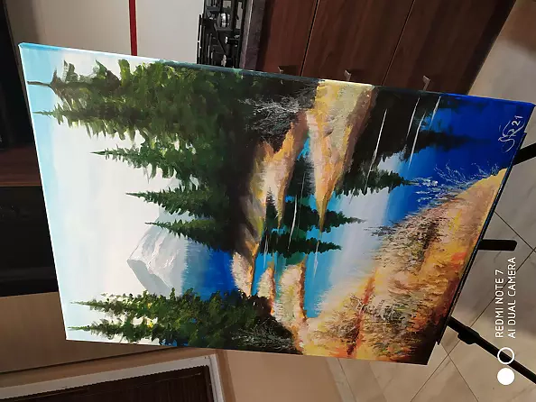 Ryszard Niedźwiedzki - River from above