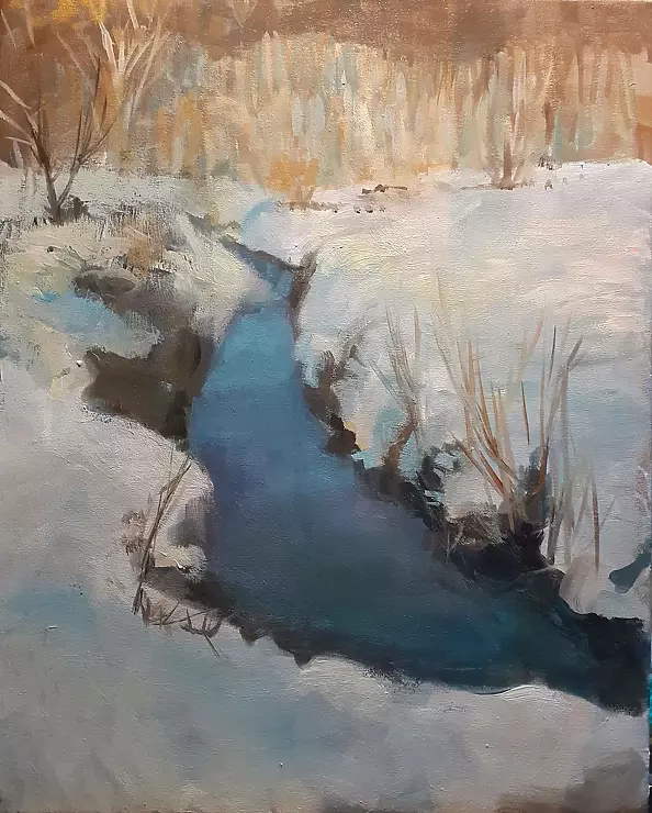 Agnieszka Słowik Kwiatkowska - Rzeka zimą