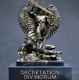 Krzysztof Plonka, Rzeźba " Decretation Divinorum ", Inne - inne, 33 x 53