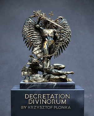 Krzysztof Plonka - Sculpture "Decretation Divinorum"