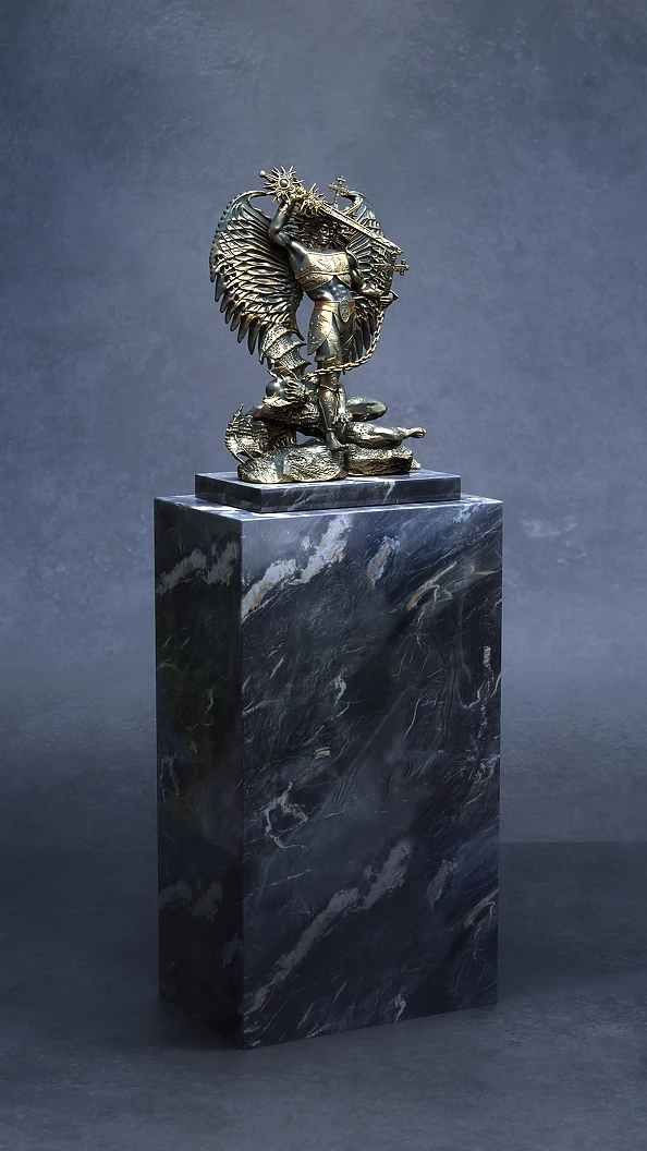 Krzysztof Plonka - Rzeźba " Decretation Divinorum "