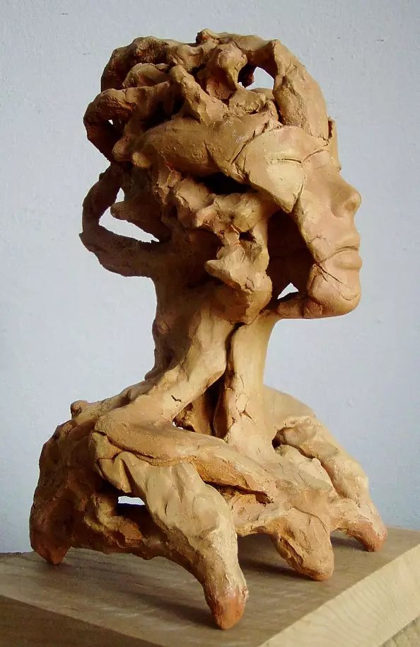 Krzysztof Śliwka - Sculpture Openwork head