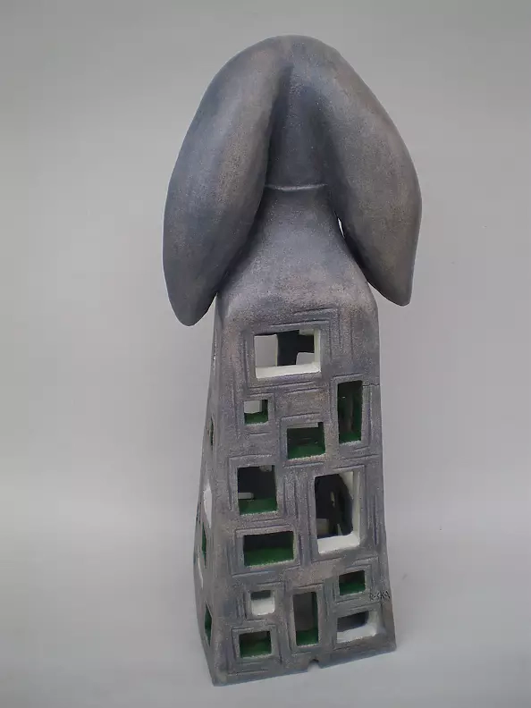 Dominika Rumińska - Sculpture. Rabbit lamp