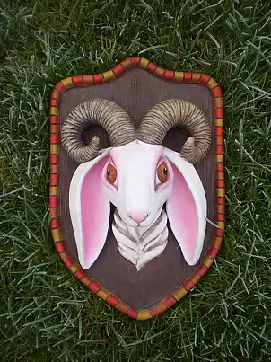   - Sculpture Królikomuflon