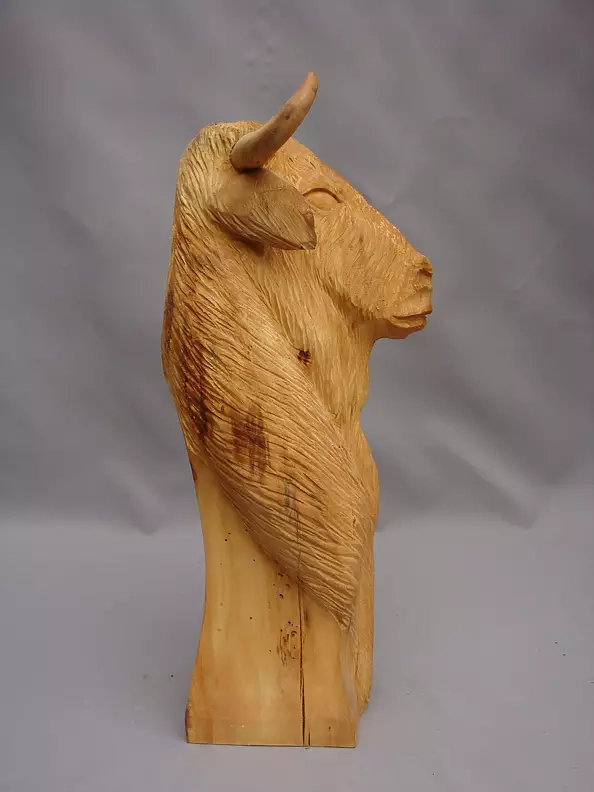 Sylwester Chłodziński - Sculpture Signs of the zodiac "Bull"