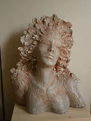   - Ceramics sculpture "Queen"