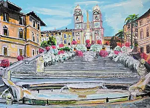 Krystyna Mościszko - Rzym