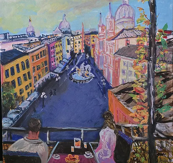 Krystyna Mościszko - Rzymska kawka