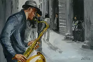 Dorota Łaz - saxophonist