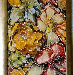 Wanda Wilk,  SEN БАБОЧКА, Масляная картина - холст, 63 x 113