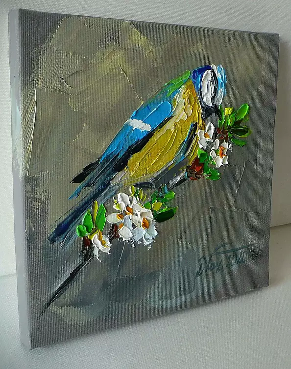 Dorota Łaz - SIKORKA MODRASZKA