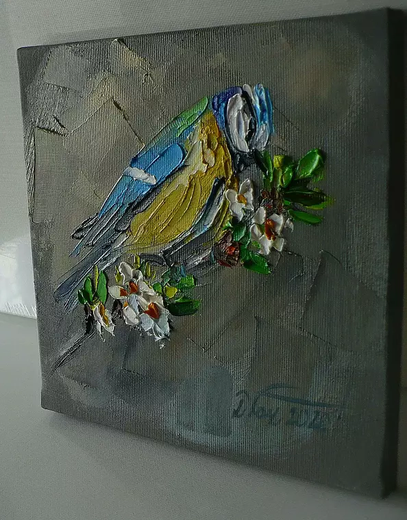 Dorota Łaz - SIKORKA MODRASZKA