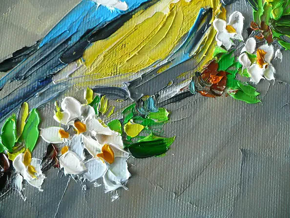 Dorota Łaz - SIKORKA MODRASZKA