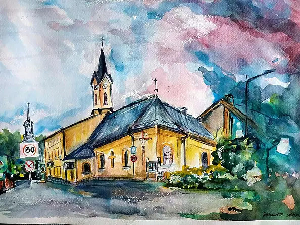 Bernadeta Nowak - SKOCZÓW - KOŚCIÓŁ ZNALEZIENIA KRZYŻA ŚWIETEGO