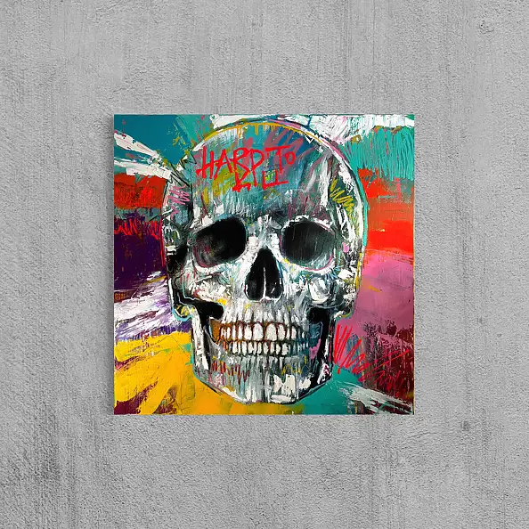 Szymon Hołubowski, , Acrylic painting, Mixed media - canvas, 100 x 100