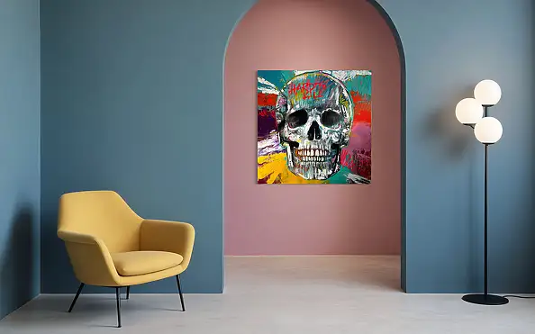 Szymon Hołubowski, , Acrylic painting, Mixed media - canvas, 100 x 100