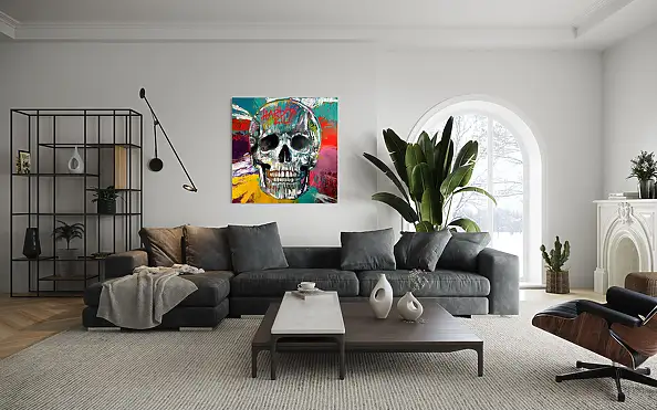 Szymon Hołubowski, , Acrylic painting, Mixed media - canvas, 100 x 100