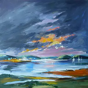 Dorota Łaz - NIEBO NAD ZATOKĄ