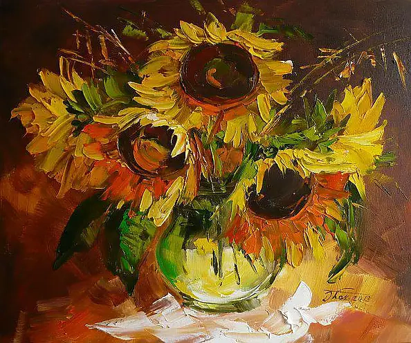 Dorota Łaz - SUNFLOWERS