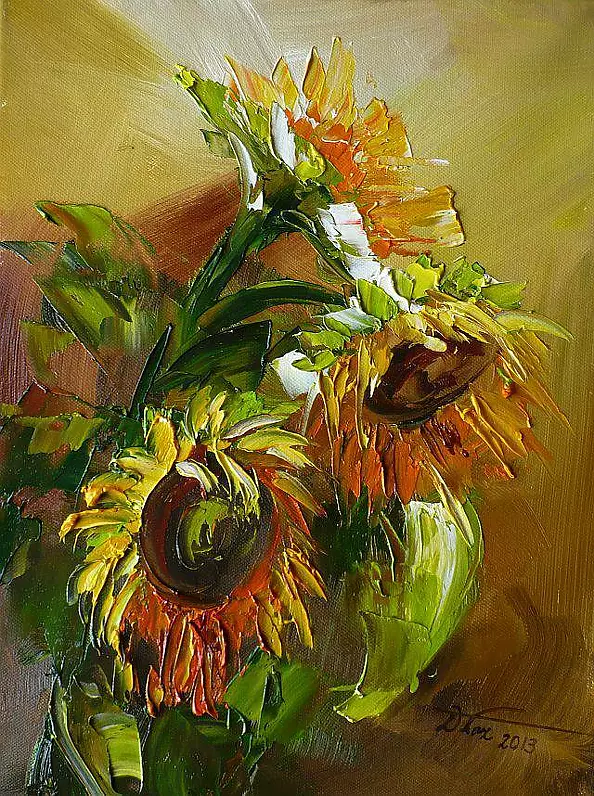 Dorota Łaz - SUNFLOWERS