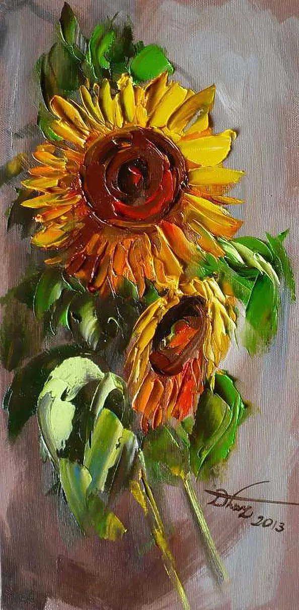 Dorota Łaz - SUNFLOWERS