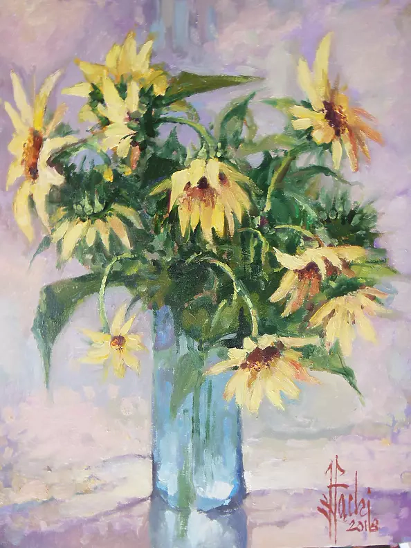 Józef Łącki - SUNFLOWERS