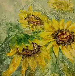ANNA MECHLIŃSKA - SUNFLOWERS