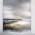 Dorie Ann, SOPOT 04 abstrakte Landschaft, Weitere, Acrylgemälde, Mischtechniken - Leinwand, 40 x 50