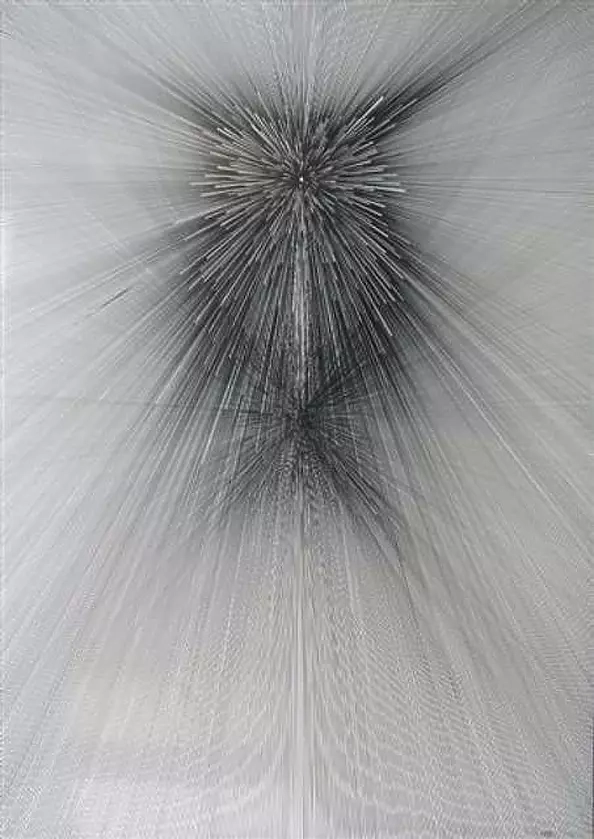 Andrzej Bator - SOwa rysunek tusz