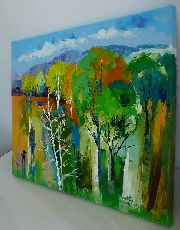 Dorota Łaz - SPACER WIOSNĄ