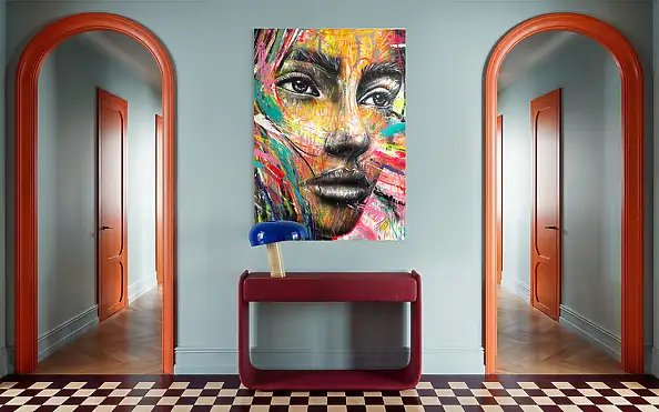Szymon Hołubowski, , Acrylic painting, Mixed media - , 100 x 140
