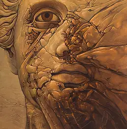Krzysztof Cieślak, СПАТИЯ АНТИКВА - XXII, Акрилова картина, Масляная картина - холст, 60 x 80