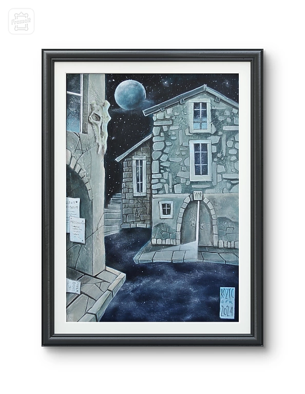 Dariusz Franciszek Różyc - ''SPELL OF THE BLUE MOON'' series ''Not so faraway..''