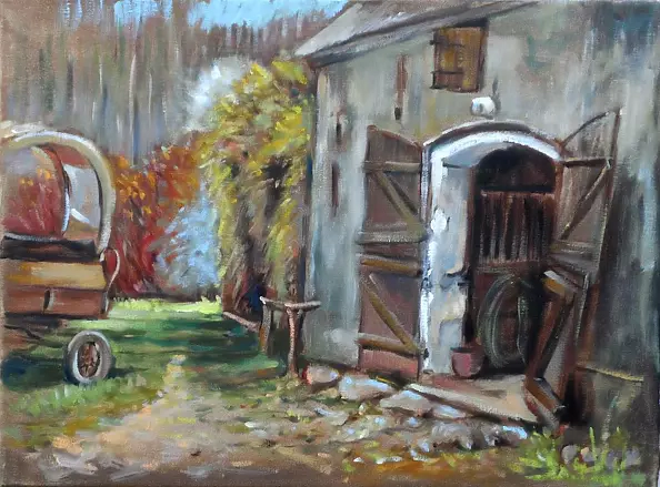 Eugeniusz Szelągowski - STAJNIA W TRZEBIDZY