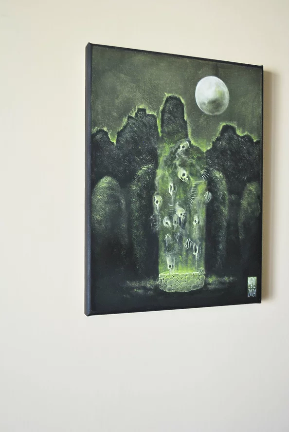 Dariusz Franciszek Różyc - ''STUDNIA UTRACONYCH DUSZ'' cykl ''Na skraju lasu''