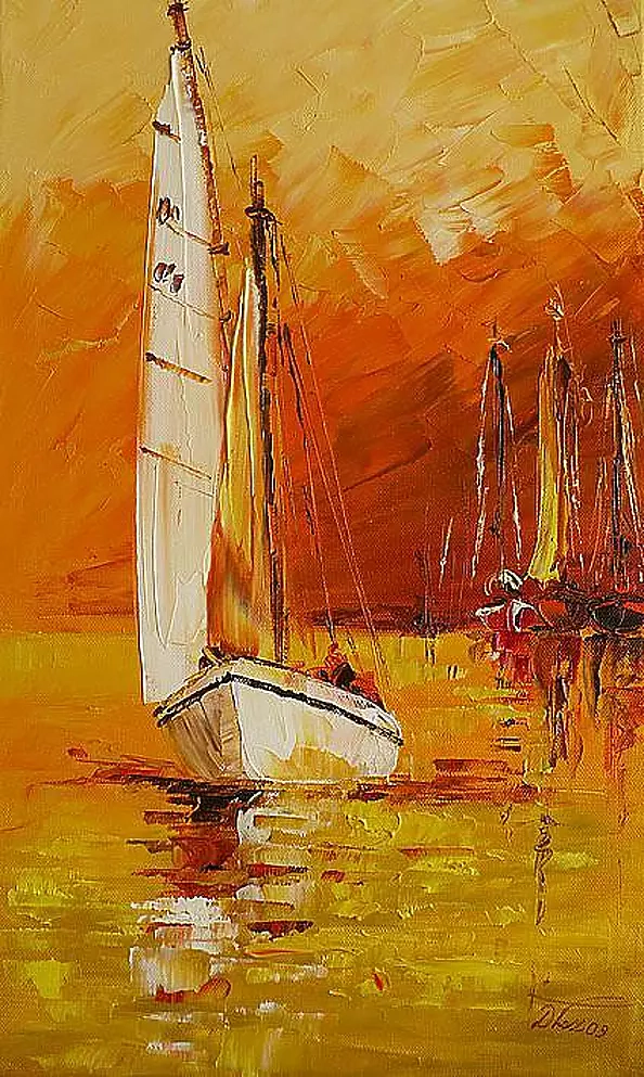 Dorota Łaz - DAWN AT SEA