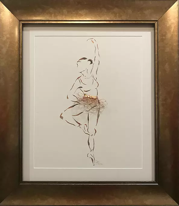 Anna Godlewska - SYLFIDA nr 1 w miedzianym tu-tu