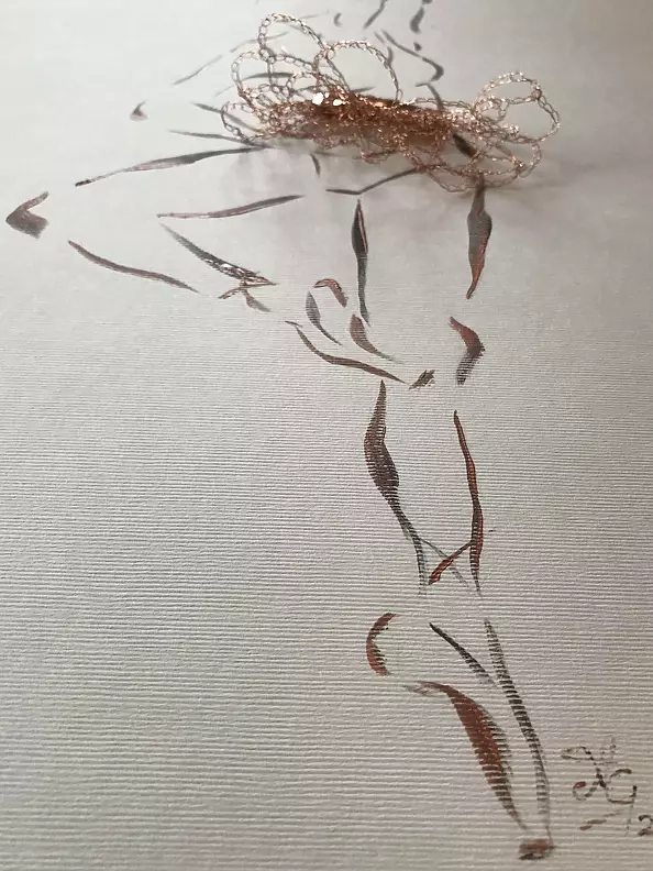 Anna Godlewska - SYLFIDA nr 1 w miedzianym tu-tu