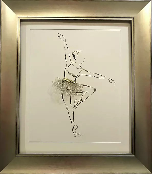 Anna Godlewska - SYLFIDA nr 3 w złotym tu-tu