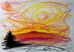 Janusz Wosiek - SZAFRANNA FEERIA I CZARNY ŚWIERK