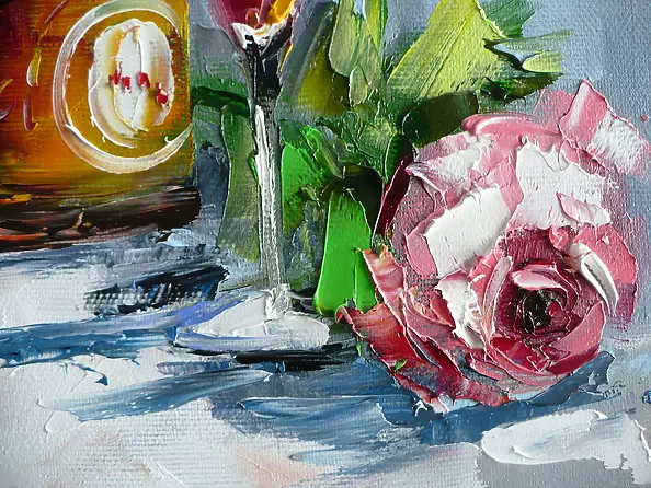 Dorota Łaz - CHAMPAGNE AND ROSE