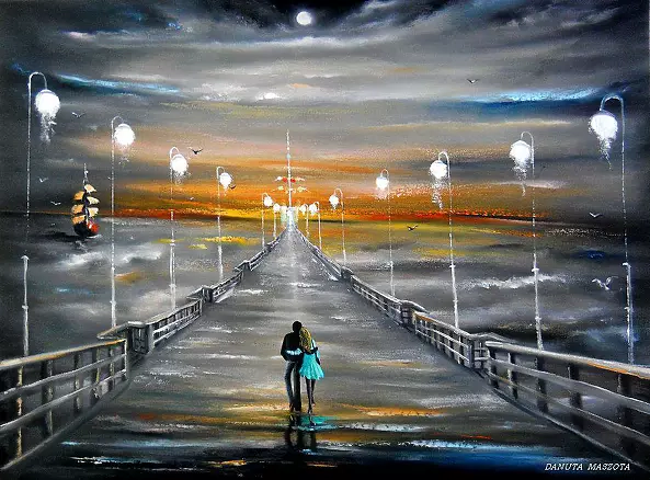 Danuta Maszota - HAPPY PEOPLE DO NOT COUNT THE TIME.