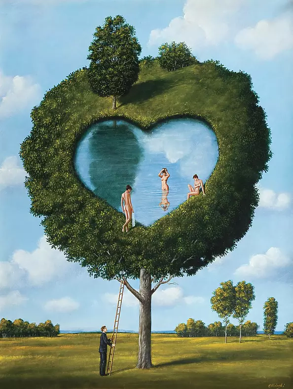 Rafał Olbiński - Sad Parys